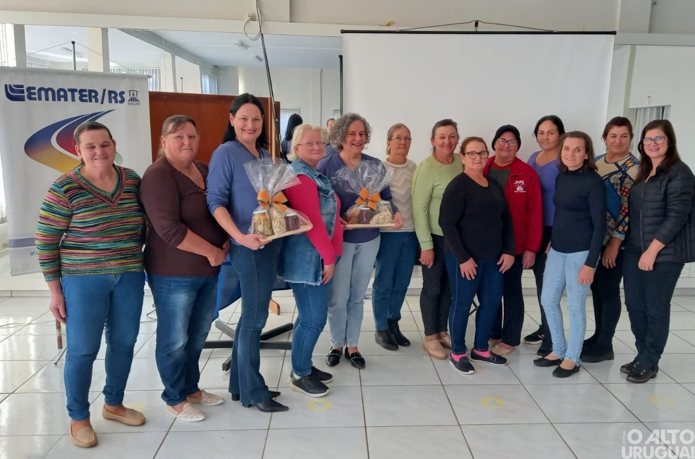 Emater/RS-Ascar capacita feirantes em Vista Alegre