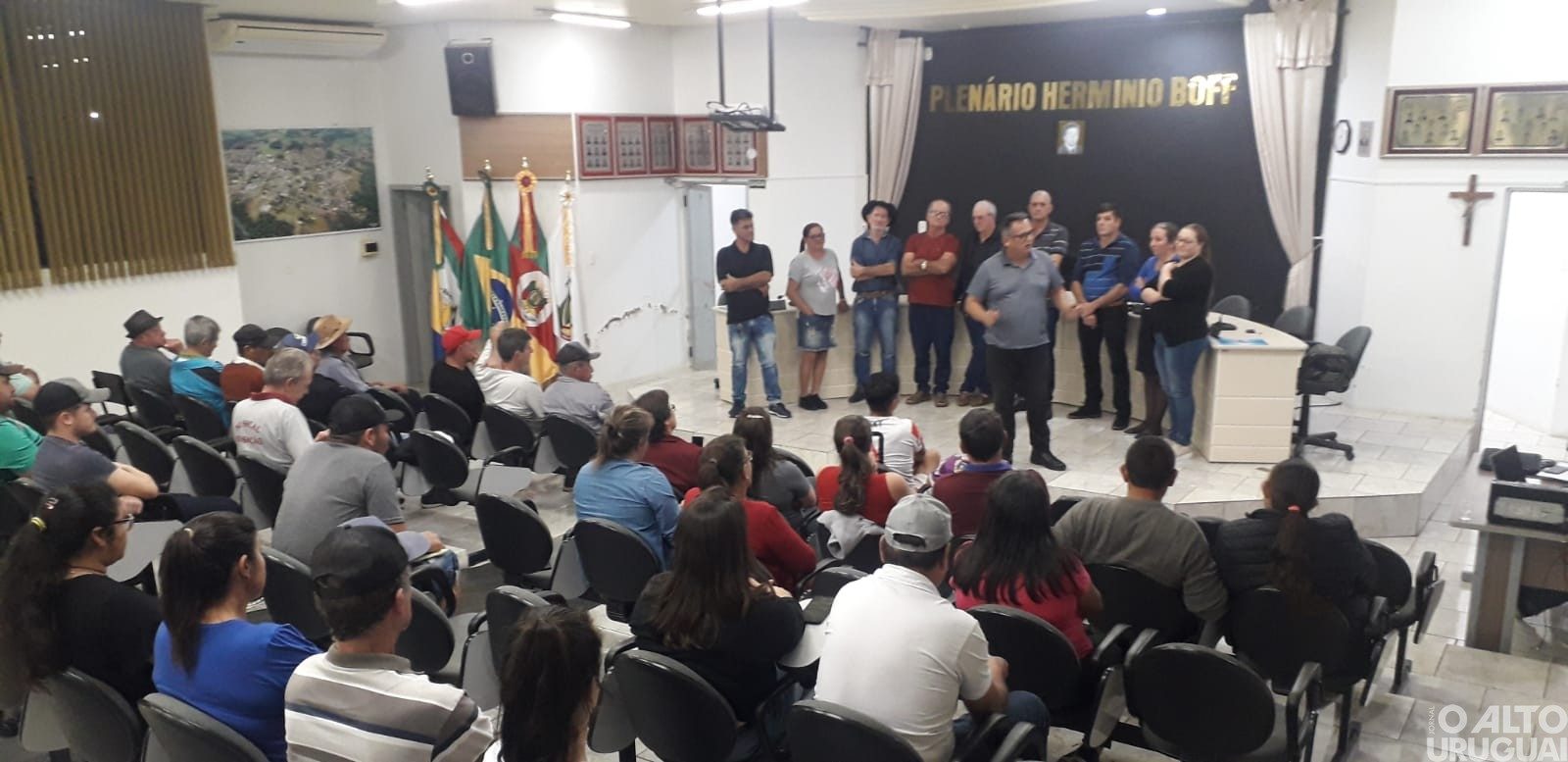 Claudio Molinari e Davi Marques da Silva são pré-candidatos ao Executivo de Novo Tiradentes pelo MDB