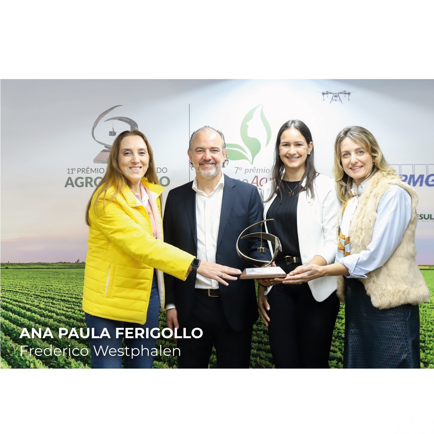 Vencedores do Agro: frederiquense está entre os premiados com o troféu Três Porteiras