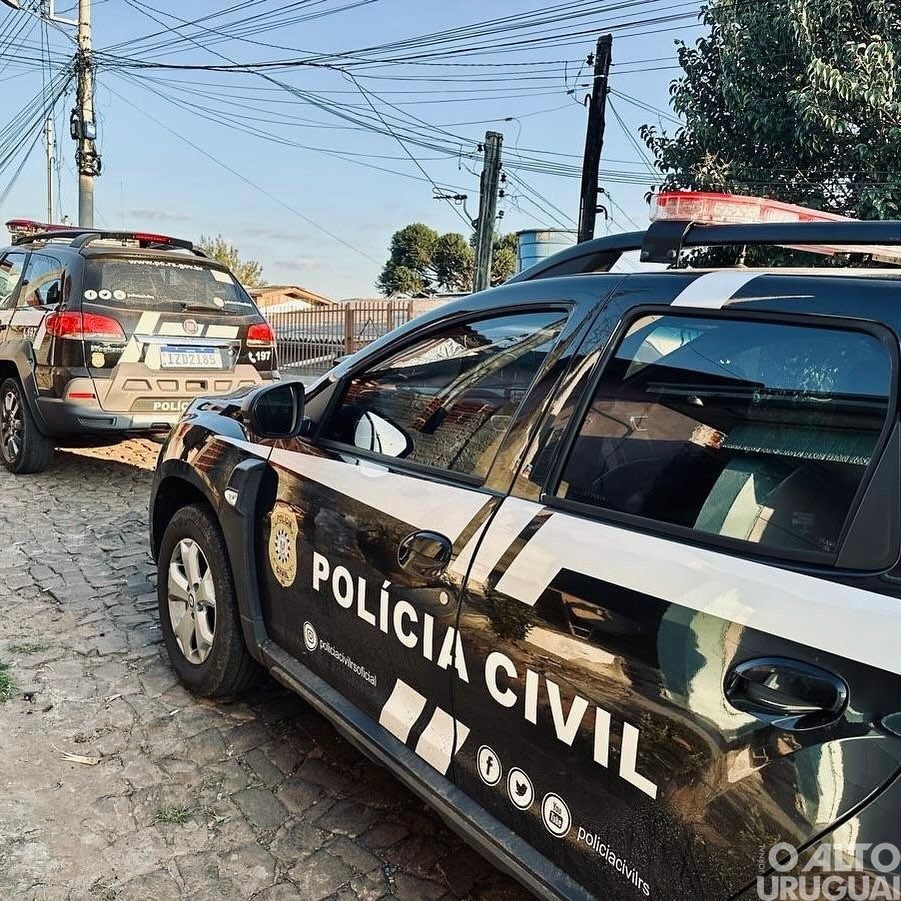 Polícia Civil cumpre mandados e prende dois suspeitos por tráfico de drogas em Iraí