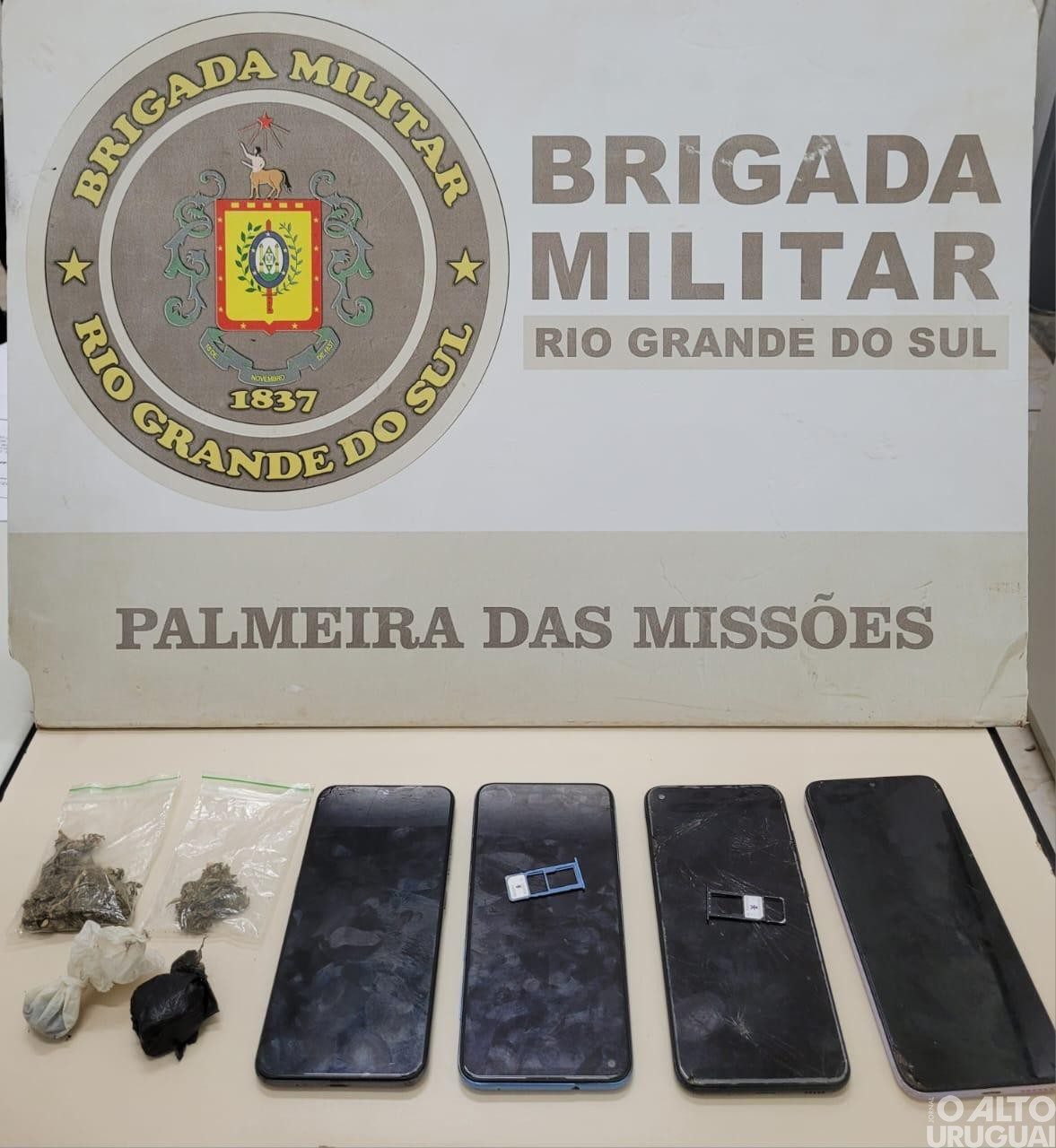 Polícia prende duas mulheres em Palmeira das Missões