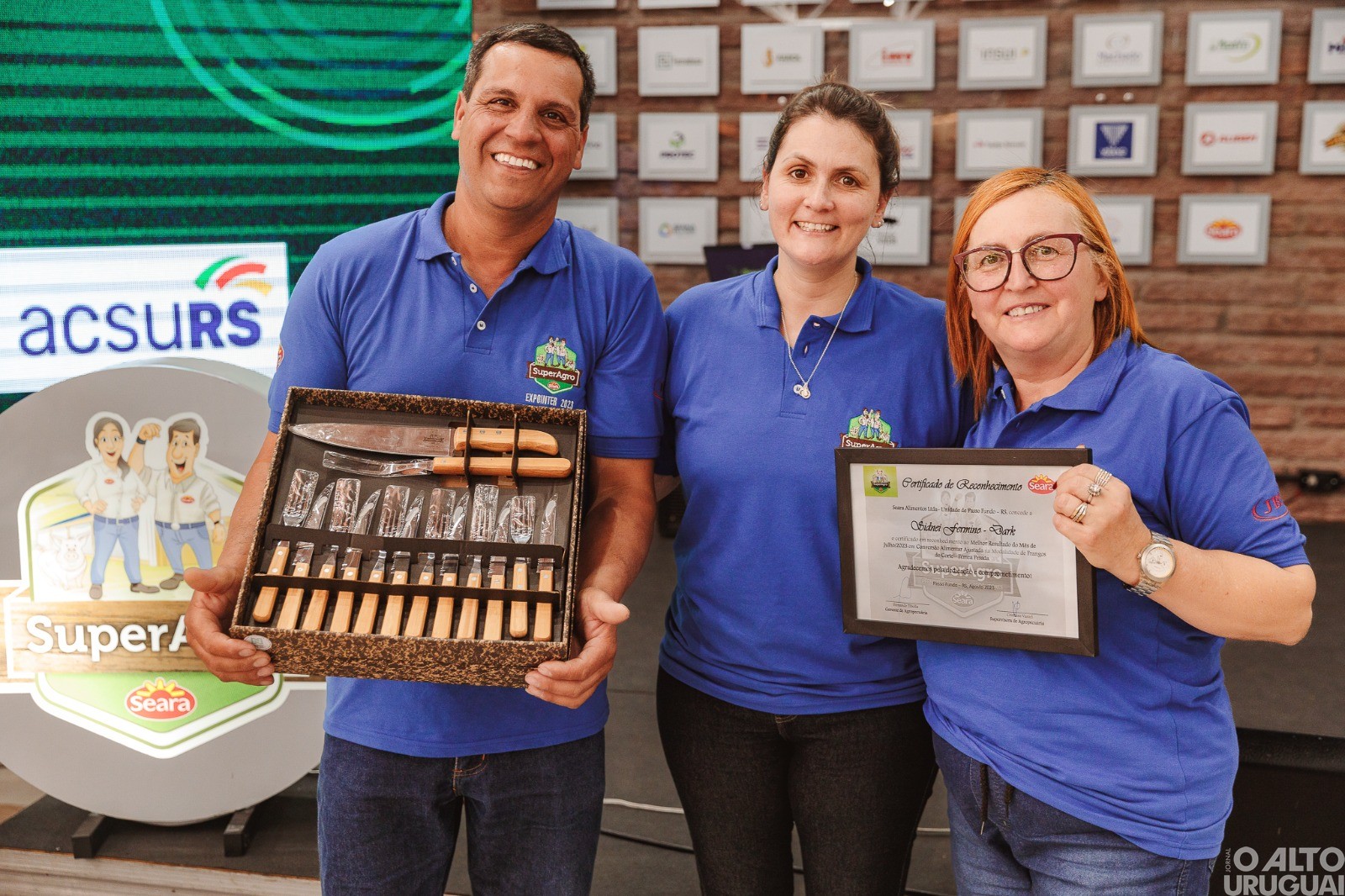 SuperAgro: melhores produtores de suínos são premiados durante a Expointer