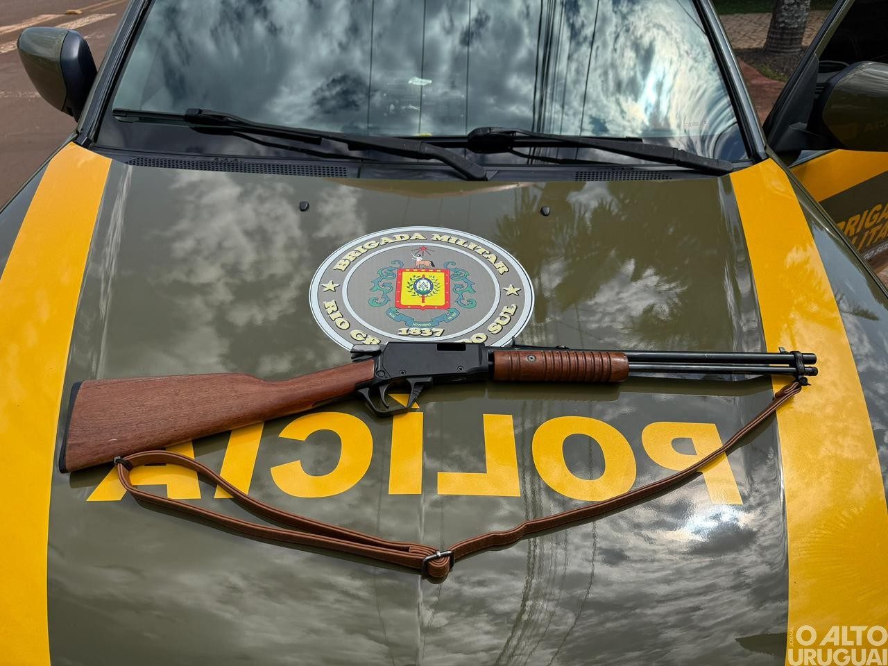 Homem é preso pela BM por posse de arma de fogo em Boa Vista das Missões
