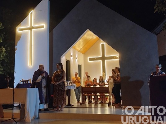 Inaugurado oratório de Nossa Senhora da Salete em FW