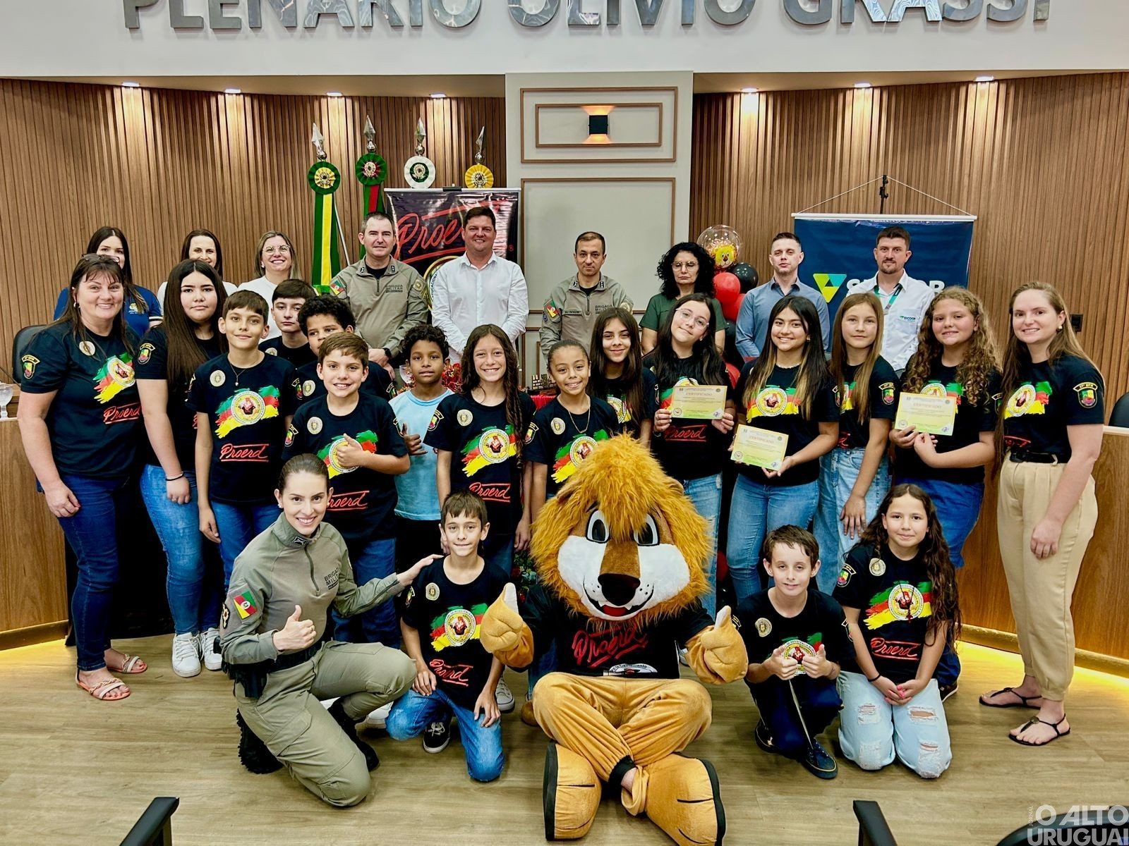 Formatura do Proerd 2024 reúne alunos e autoridades em Seberi