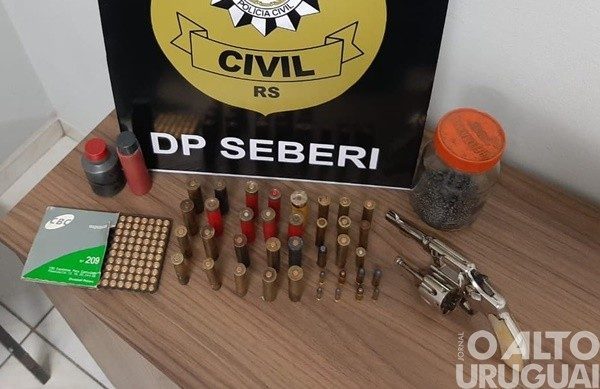 Homem é preso por porte ilegal de arma de fogo em Seberi