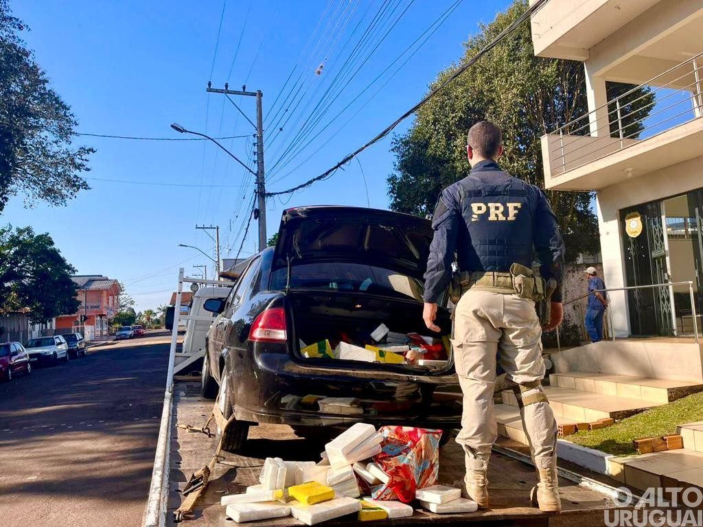 Boa Vista das Missões: PRF apreende cocaína avaliada em R$ 27 milhões