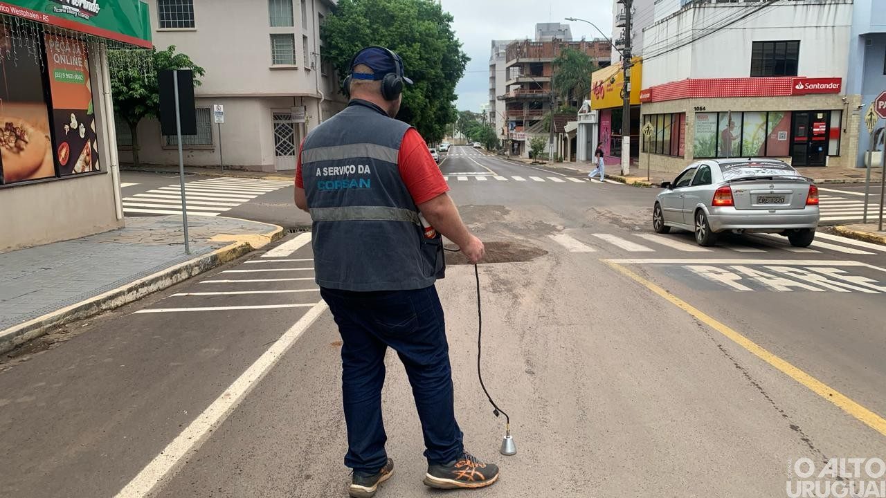 Tecnologia adotada pela Corsan permite identificar vazamentos não aparentes