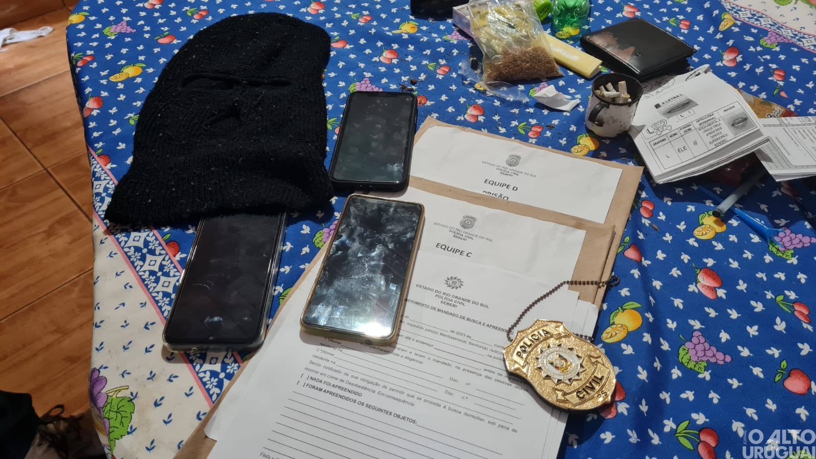 Polícia Civil e BM realizam trabalho conjunto em Seberi