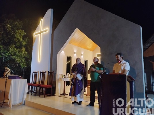 Inaugurado oratório de Nossa Senhora da Salete em FW