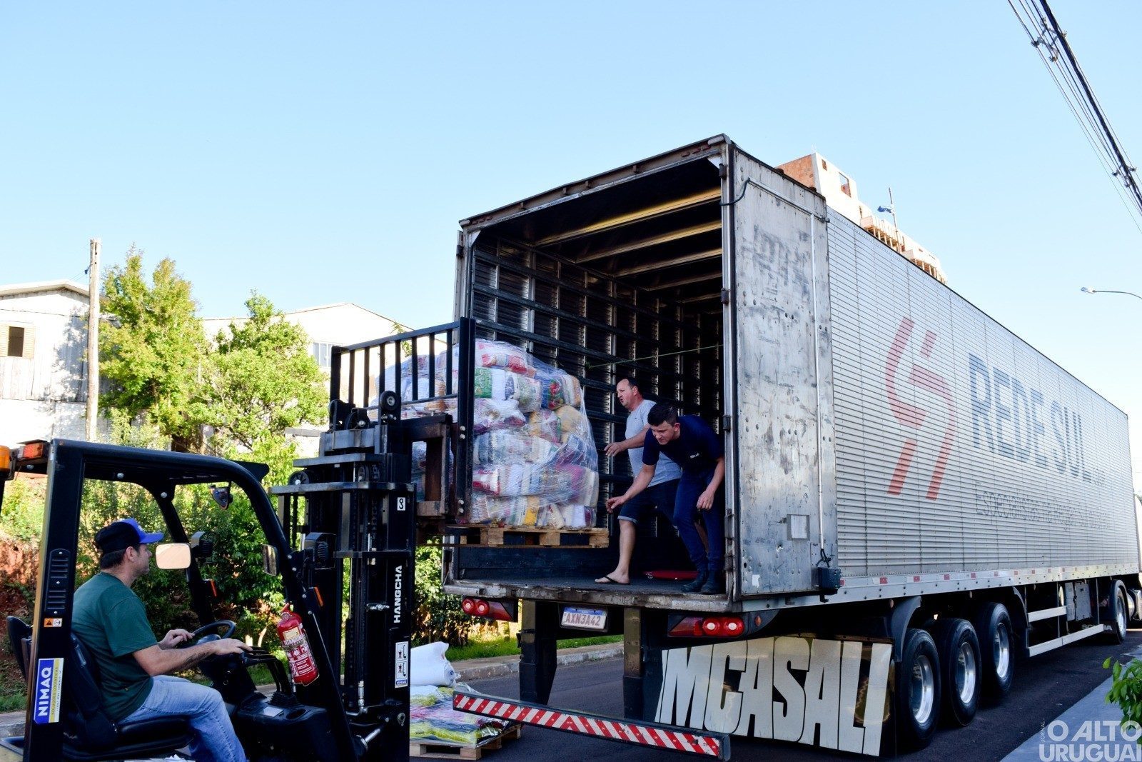 Doações de FW são entregues para centro de recebimento de Passo Fundo