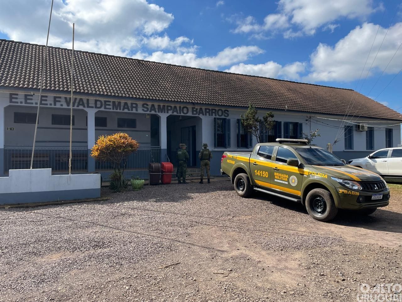 3ºBABM reforça patrulhamento em instituições rurais