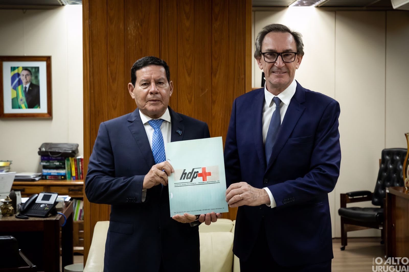 Panosso visita vice-presidente em busca de recursos para o HDP