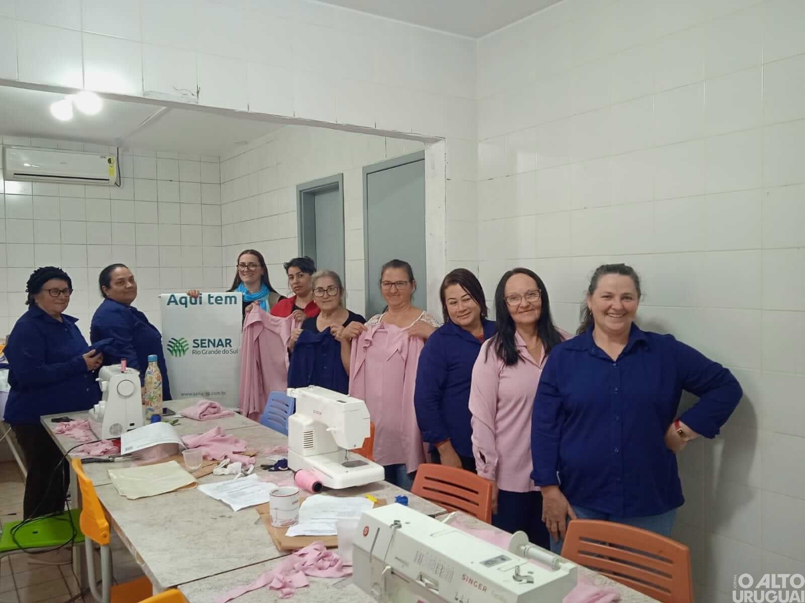 Curso de corte e costura acontece no Cras de Novo Tiradentes