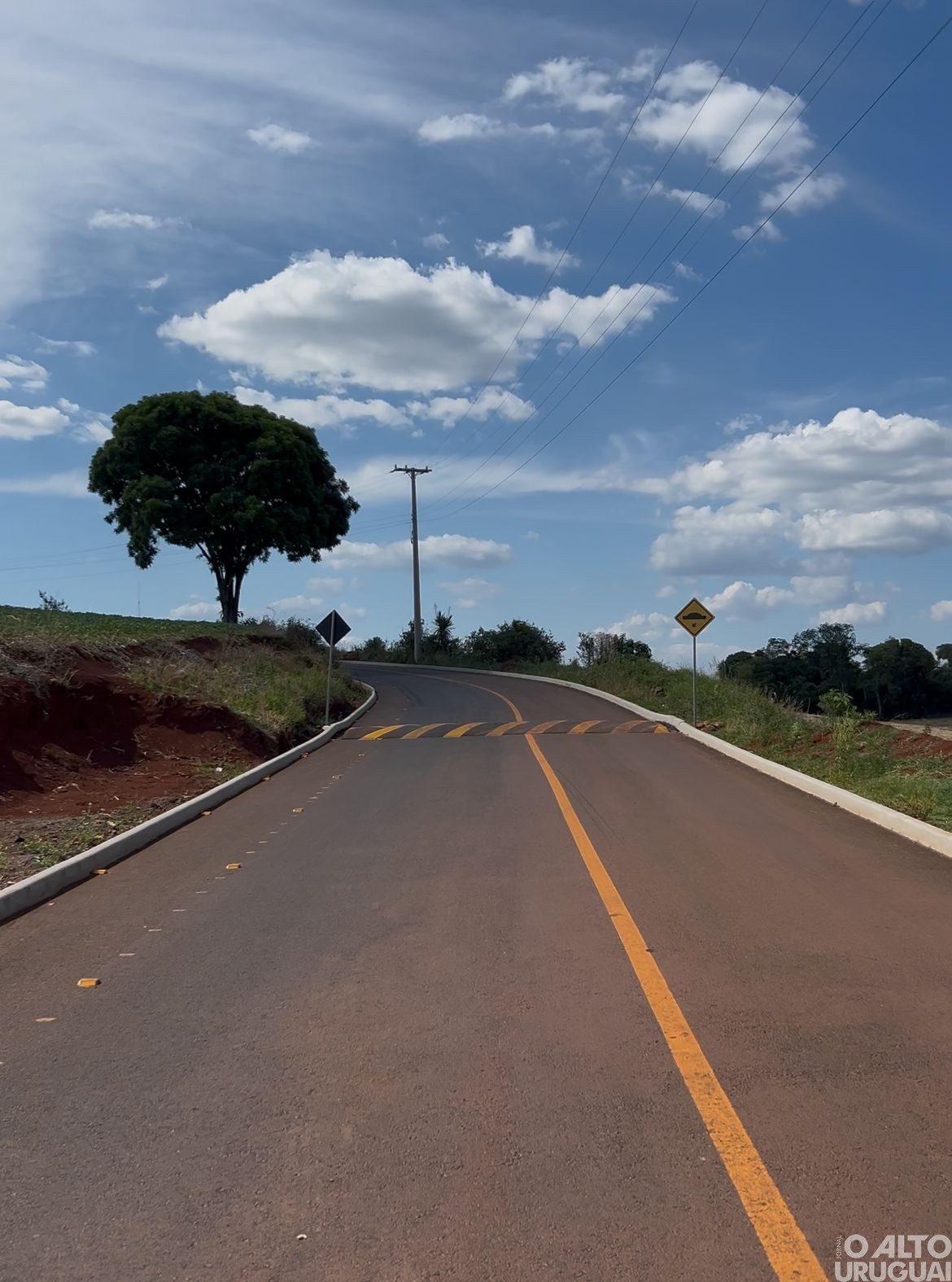 Seberi inaugura pavimentação e drenagem no acesso ao Bairro Santo Antônio