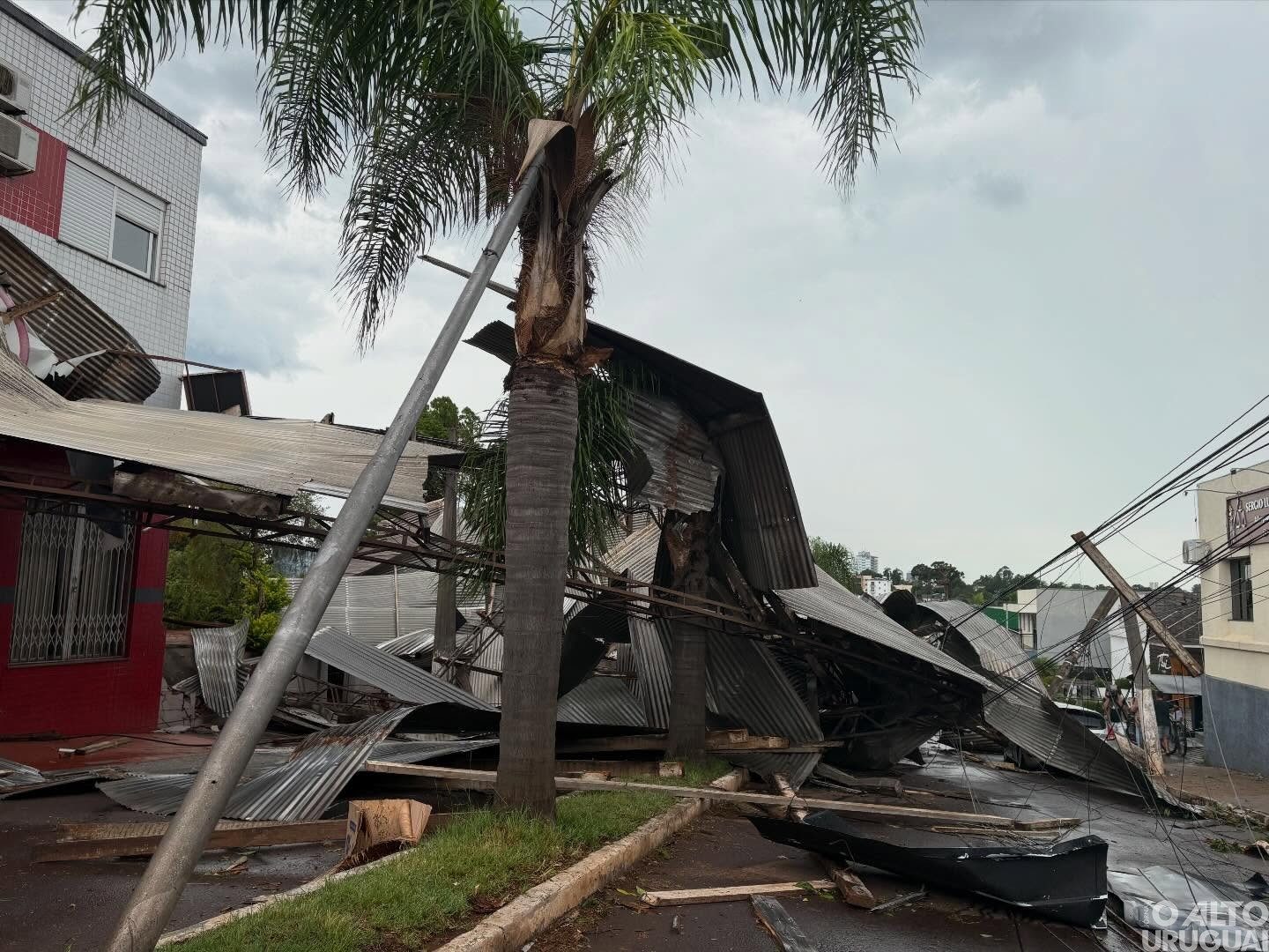 Palmeira das Missões decreta Situação de Emergência após temporal