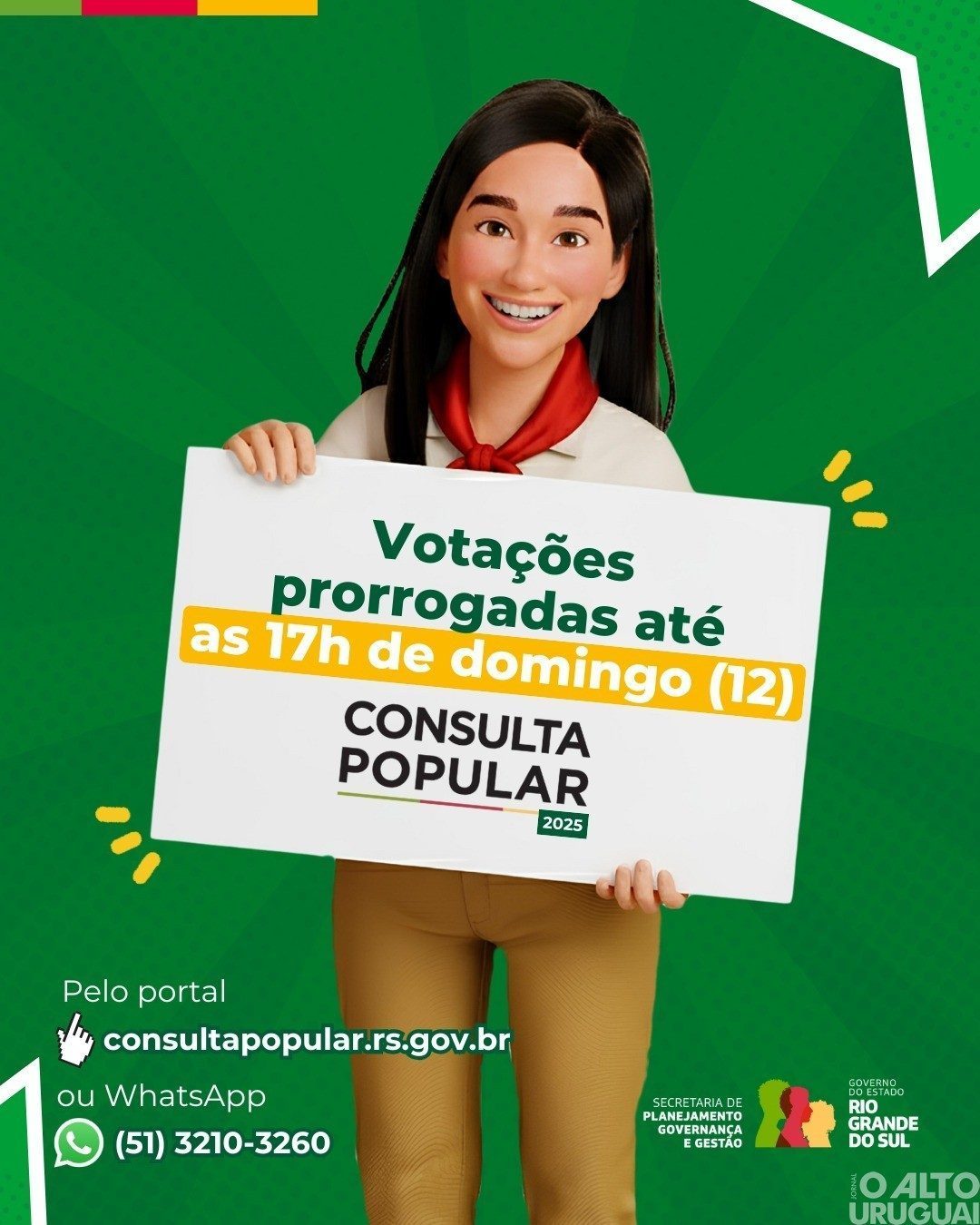 Votação da Consulta Popular é prorrogada até domingo