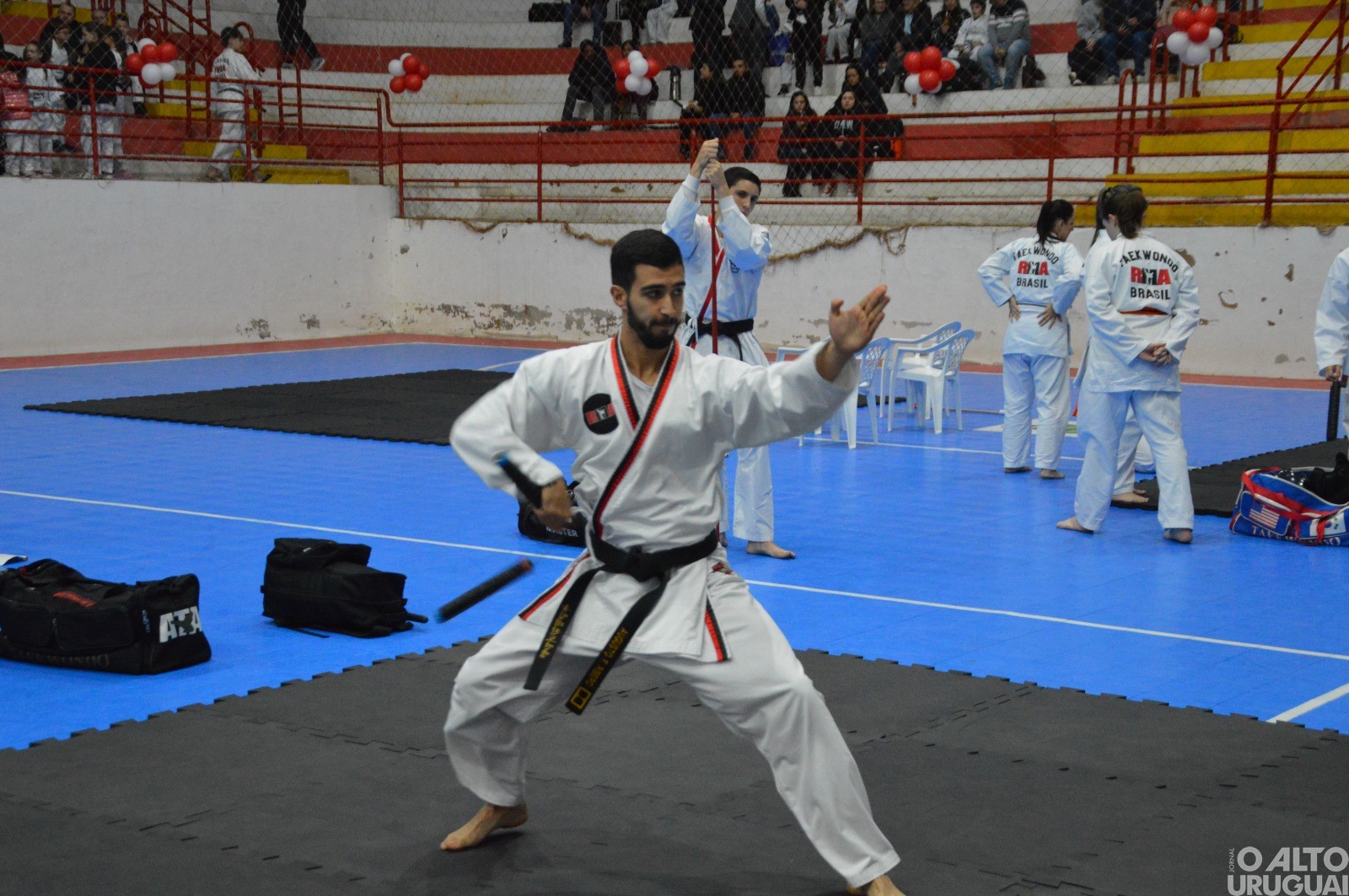 Torneio Estadual de Taekwondo reúne 300 atletas em FW