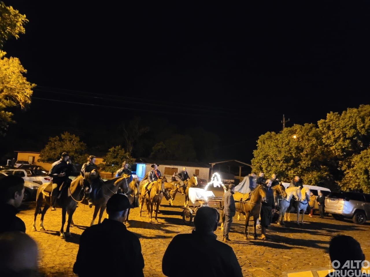 Procissão luminosa nesta sexta-feira marca o terceiro dia de tríduo da 46ª Romaria de Nossa Senhora da Salete