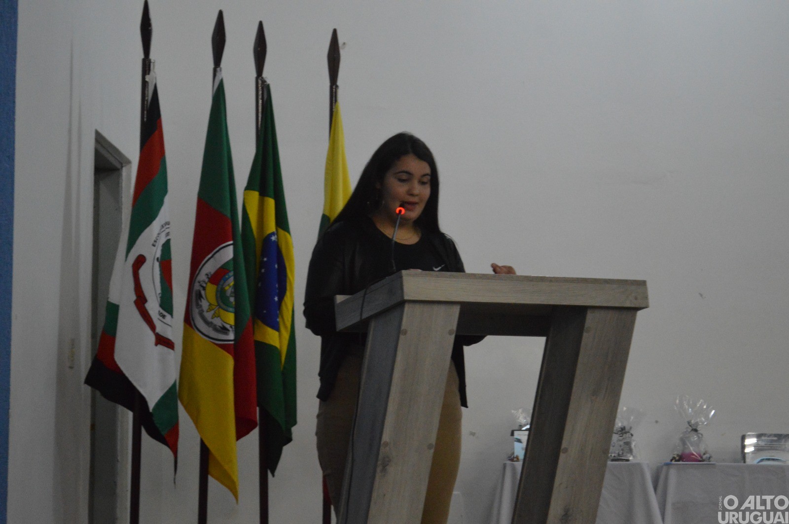 Estudantes de Rodeio Bonito participam da final do Concurso de Oratória nas Escolas