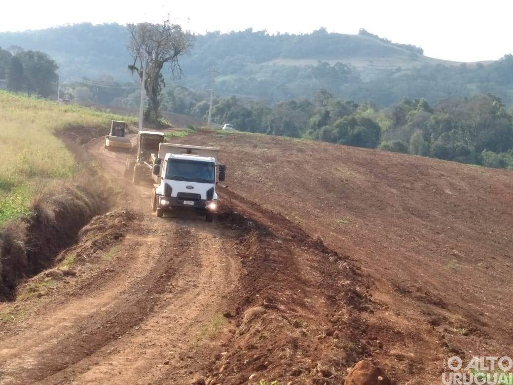 FW: estrada da linha Progresso recebe melhorias
