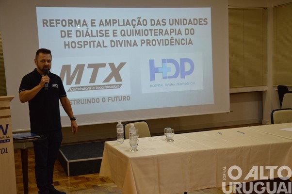 Assinado contrato entre empresa e HDP para a construção da Oncologia