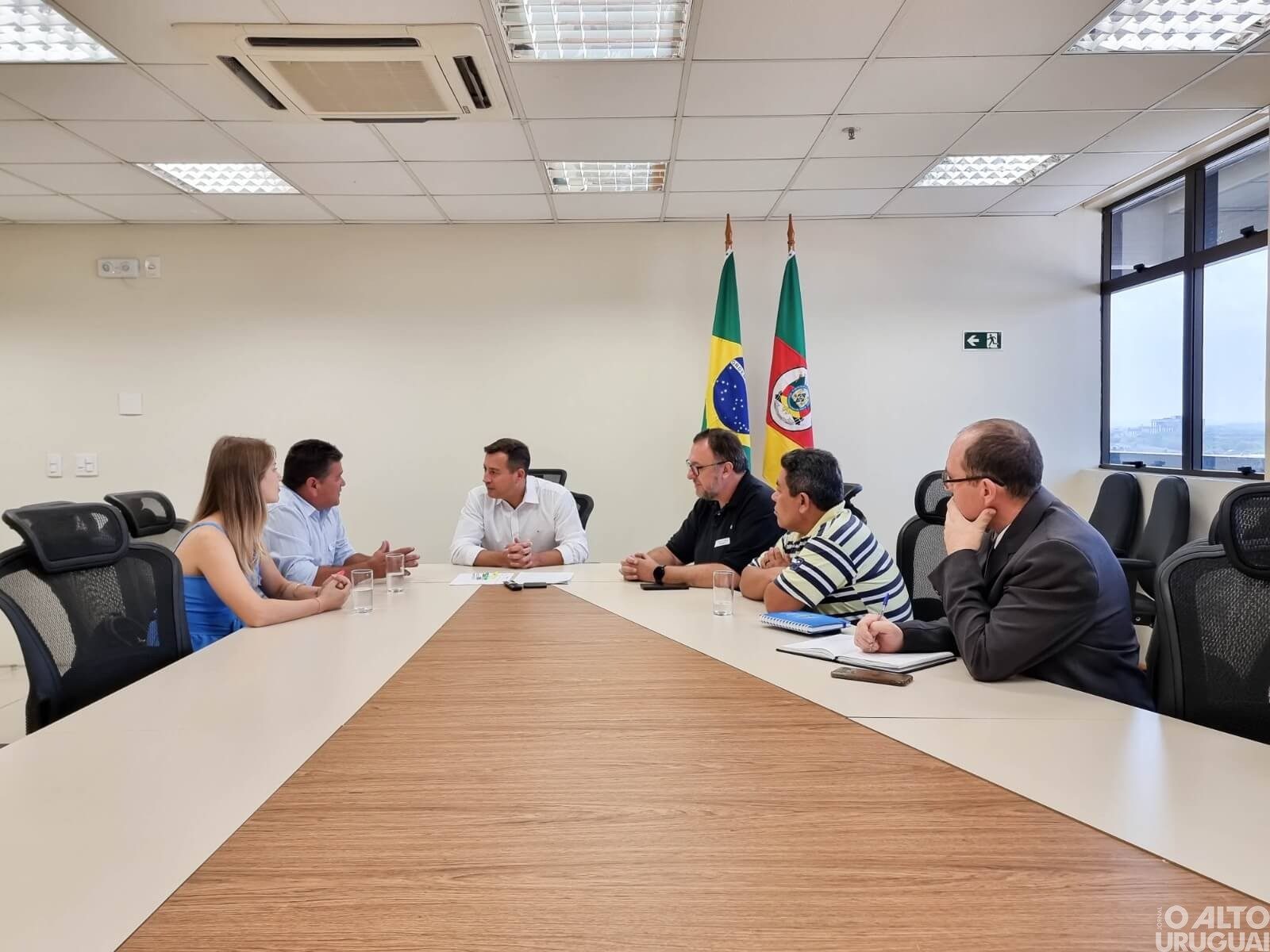 Legislativo de Iraí participa de reunião com secretário de Segurança do RS