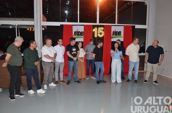 MDB realiza encontro regional em Seberi com a presença de Gabriel Souza
