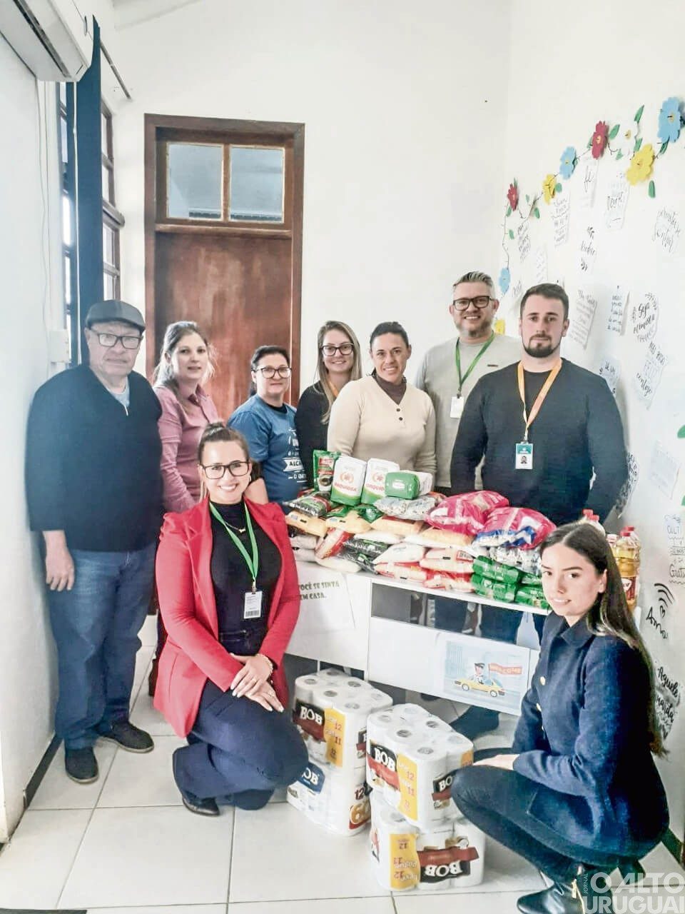 Cooperativas e empresas de Vista Alegre realizam doações para a comunidade
