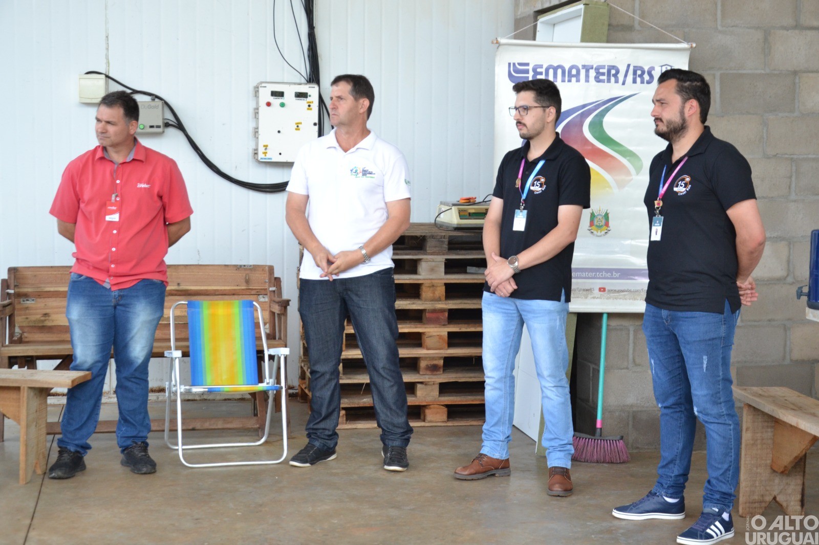 Ato simbólico marca a abertura oficial da colheita da uva em Ametista do Sul