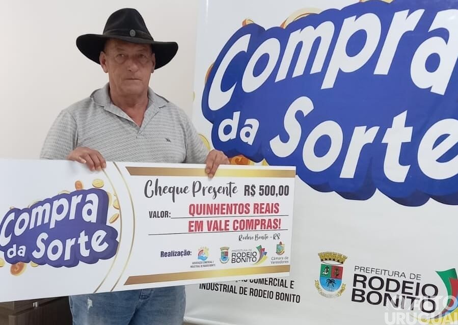 Campanha “Compra da Sorte” 2022 se consolida como um grande sucesso em Rodeio Bonito