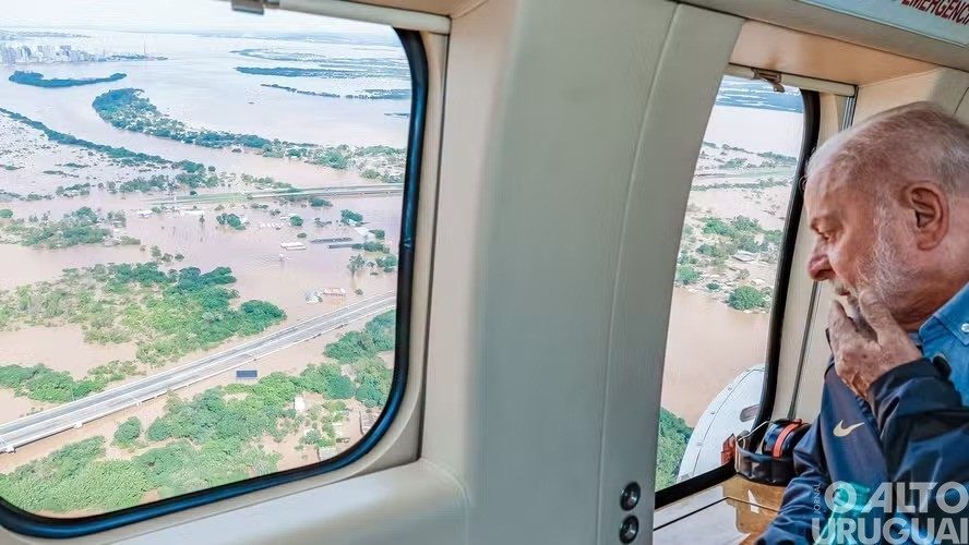 Presidente Lula retorna ao RS pela quarta vez após catástrofe climática