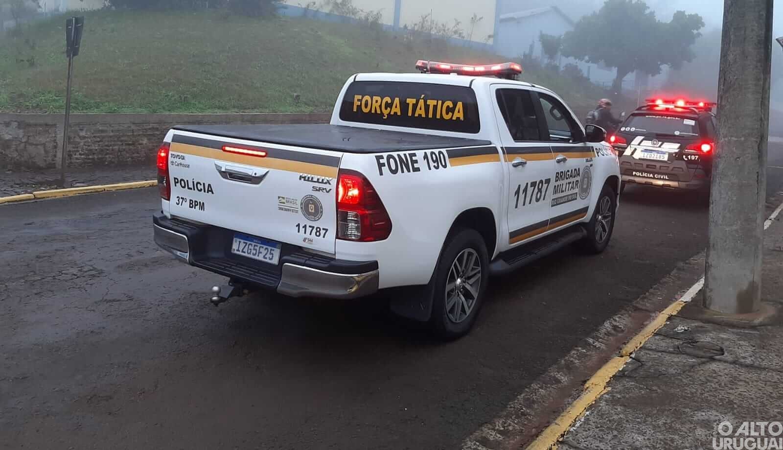 Operação da polícia prende três pessoas na região