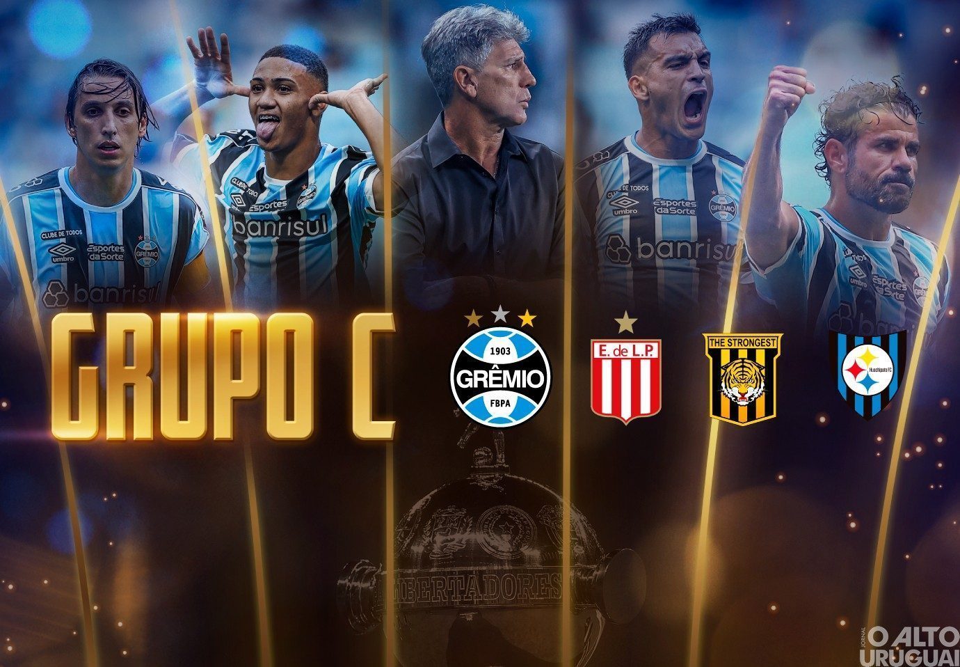 Grêmio estreia na Libertadores nesta terça-feira