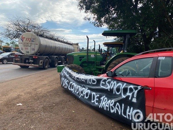Produtores rurais seguem com mobilização no distrito de Osvaldo Cruz em FW
