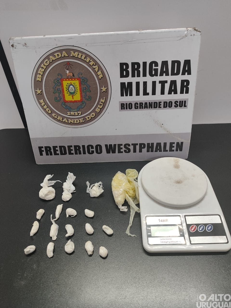 Homem é preso por tráfico de drogas em Frederico Westphalen