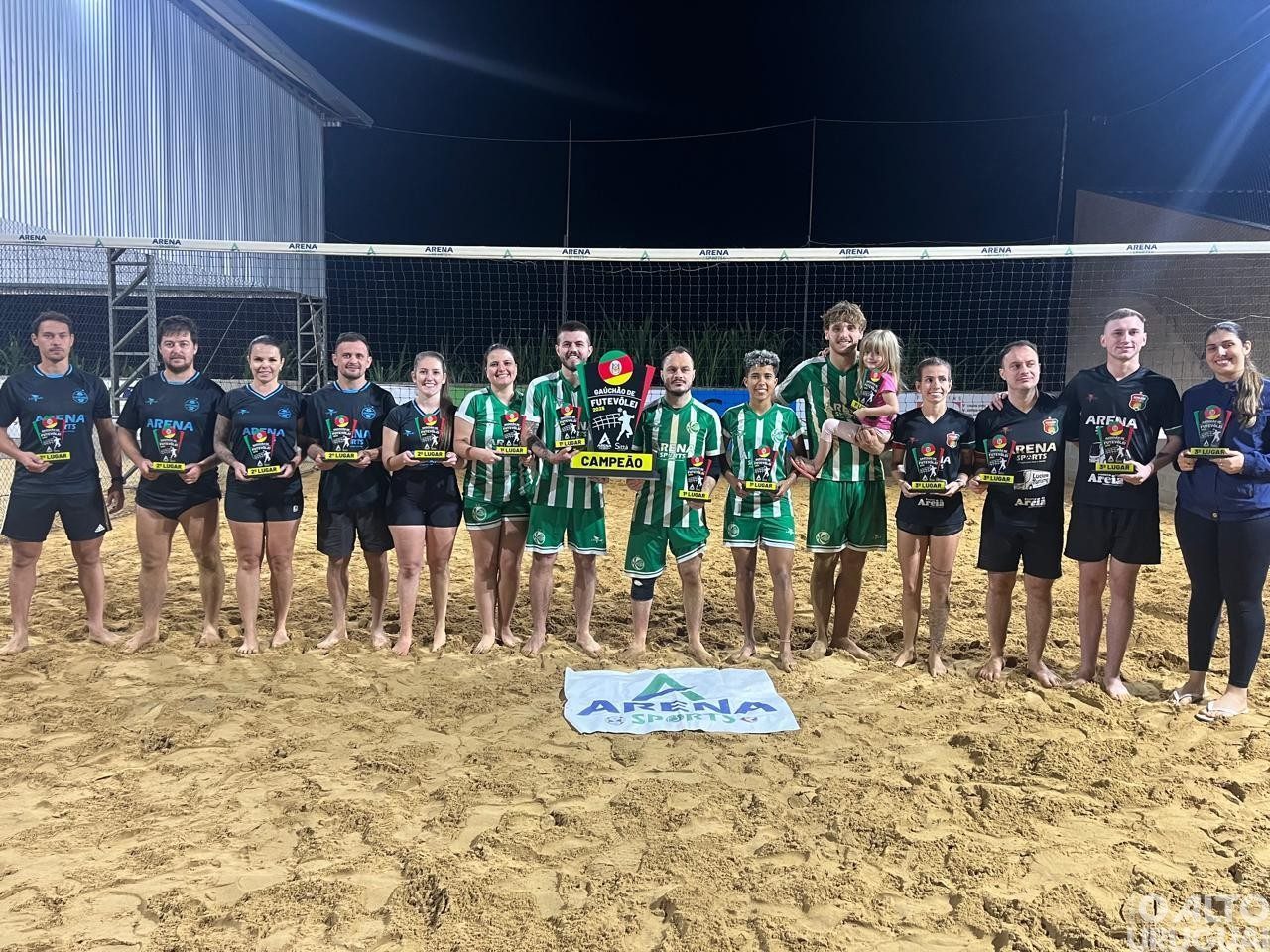 Juventude conquista o título do 1º Gauchão de Futevôlei no Arena Sports