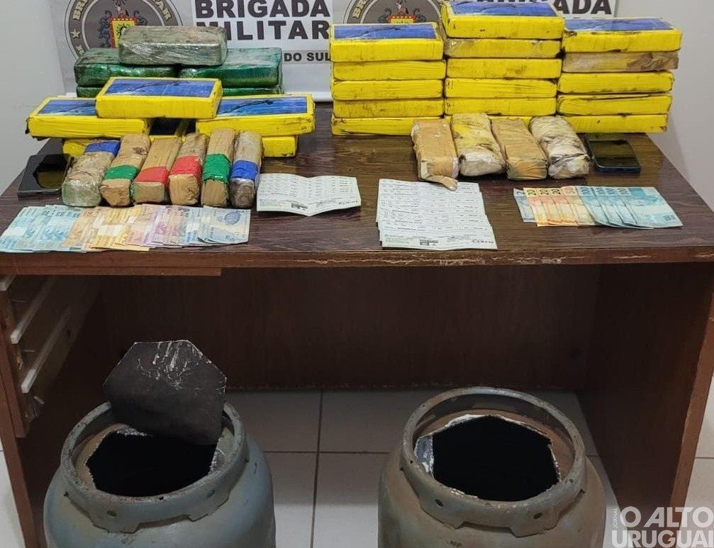 Dois homens são presos por tráfico de drogas