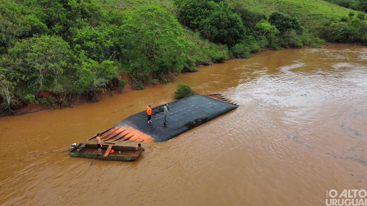 Encontrado corpo de balseiro que havia desaparecido no rio Uruguai