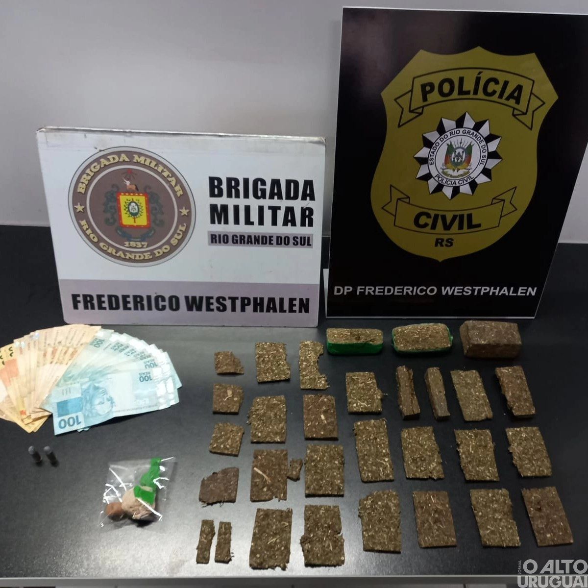 Homem de 53 anos é preso por tráfico de drogas em FW