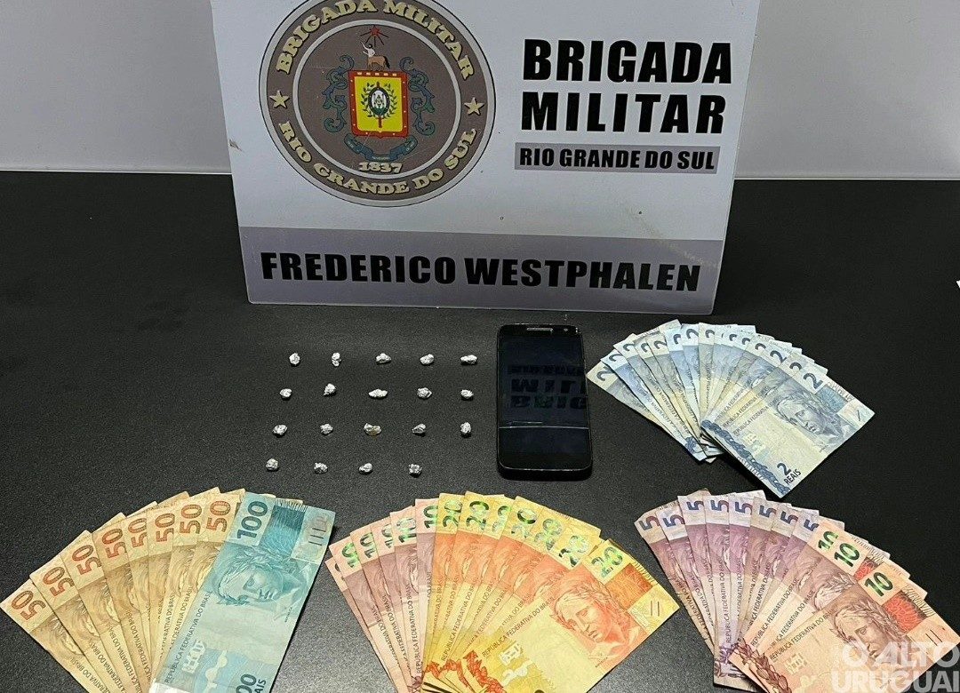 BM prende casal em Frederico Westphalen