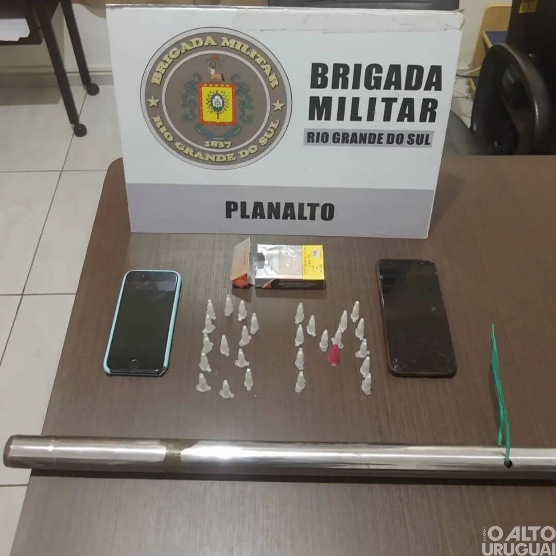 Homem é preso por tráfico de drogas em Planalto