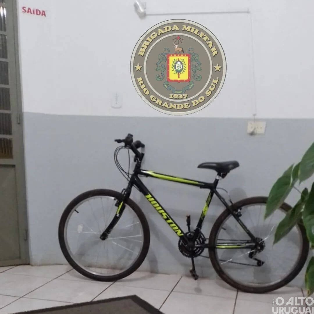 Homem é preso após furto de bicicleta em Iraí