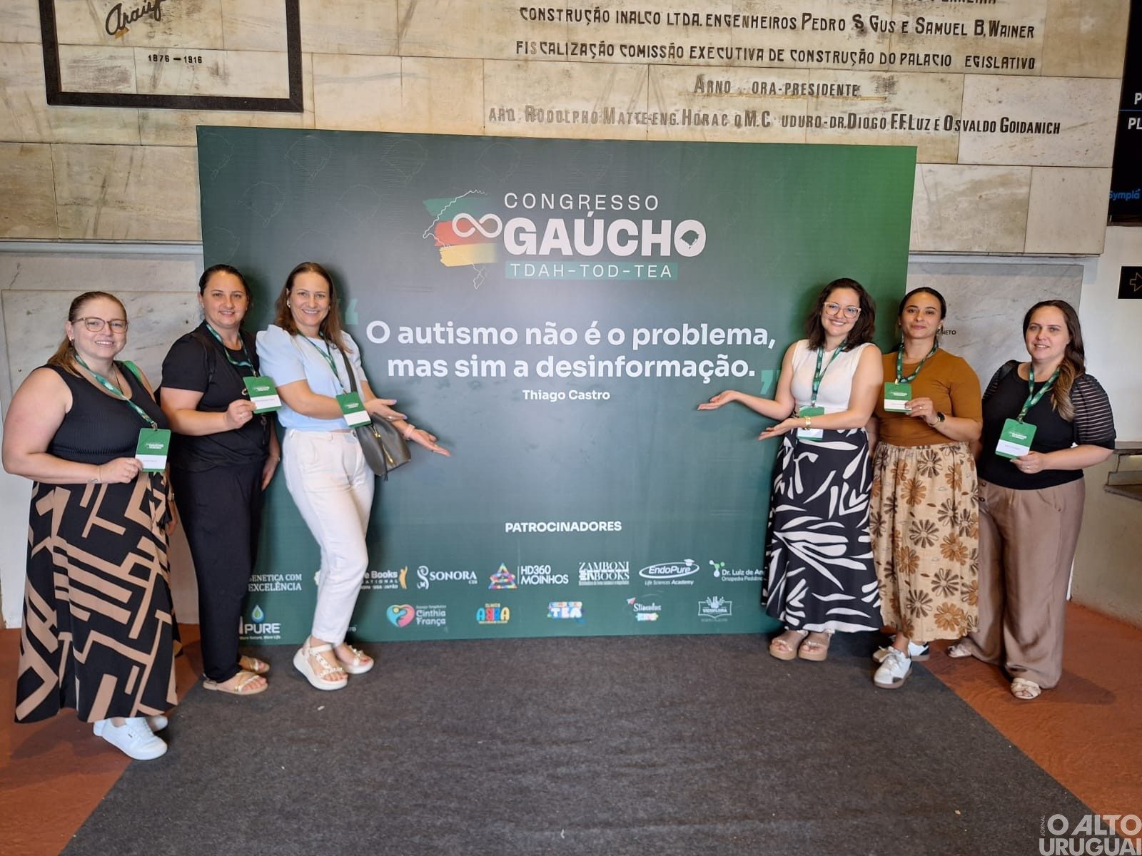 Profissionais da educação de Rodeio Bonito participam do Congresso Gaúcho TDAH, TOD e TEA