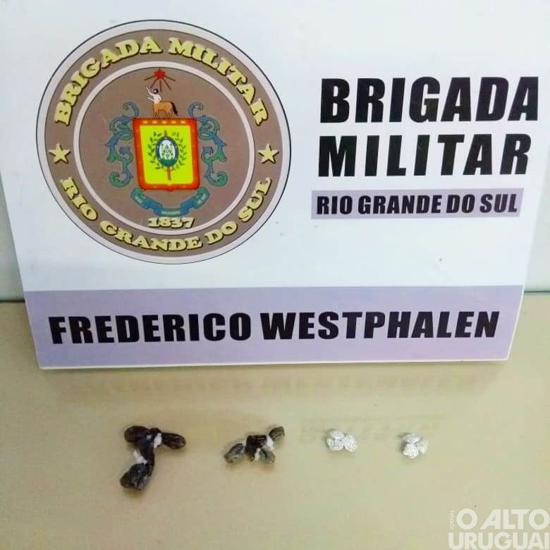 Homem de 26 anos é preso por tráfico de drogas em FW