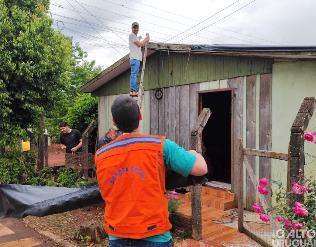 Granizo causa estragos em municípios da região