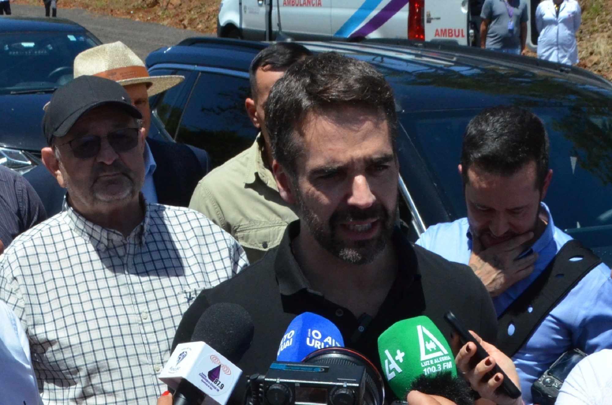 Eduardo Leite é informado de que PSD lançará Ronaldo Caiado à Presidência