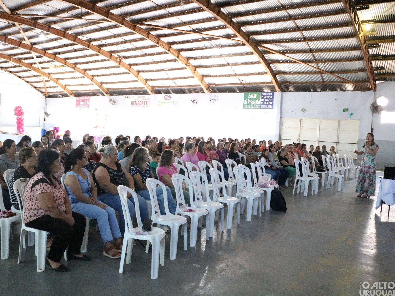 Café Rosa da Saúde reúne mulheres de Novo Tiradentes para falar sobre prevenção