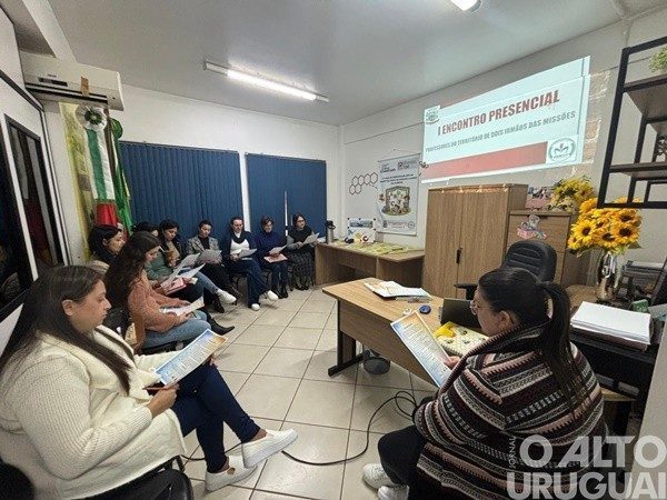 Professores participam de formação pelo Programa Alfabetiza Tchê
