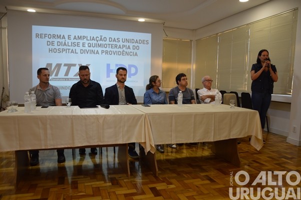 Assinado contrato entre empresa e HDP para a construção da Oncologia
